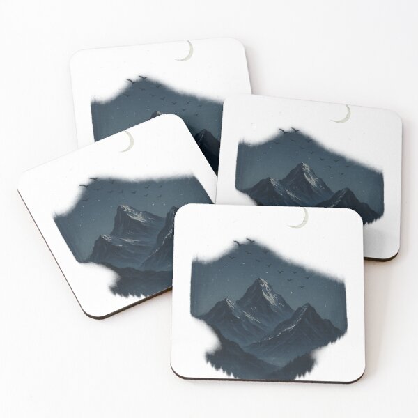 Item preview, Moonlit Peaks of Mystery designed and sold by Velvet-motive.