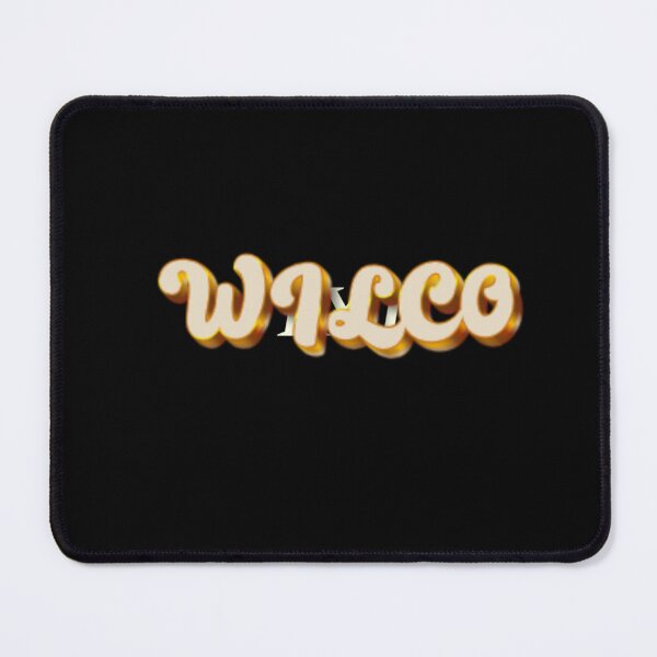 Item preview, Wilco Retro Groovy Gold Script 3D Typography designed and sold by creativerooney.