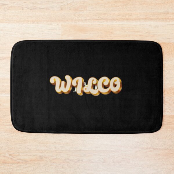 Item preview, Wilco Retro Groovy Gold Script 3D Typography designed and sold by creativerooney.