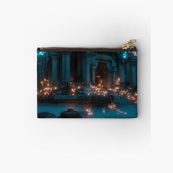Item preview, Frozen Temple Ruins Under Starlit Sky designed and sold by NeoArvish.