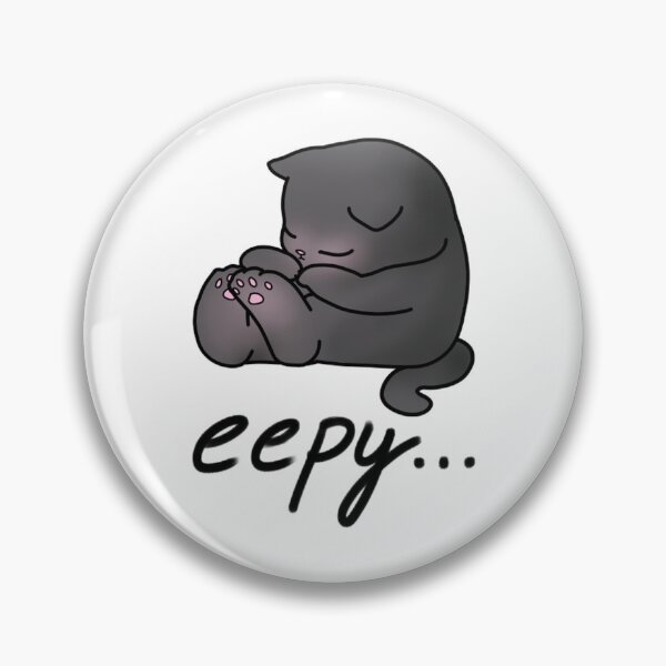 Item preview, Eepy Cat Cute Fluffy Sleeping Kitten Art designed and sold by Catocatrus.