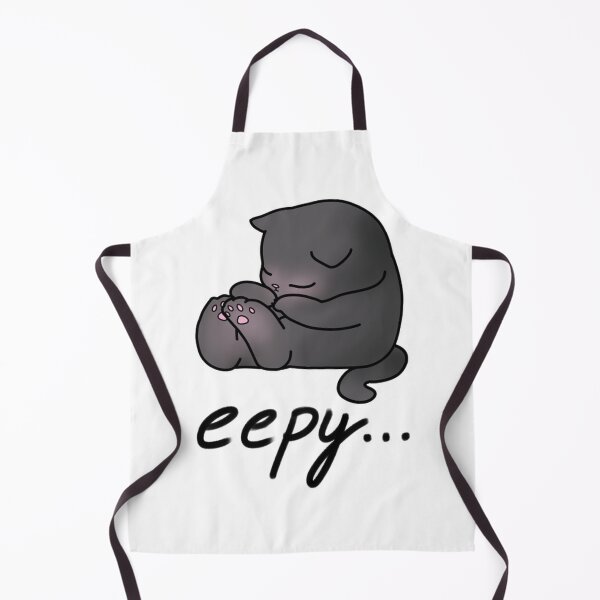 Item preview, Eepy Cat Cute Fluffy Sleeping Kitten Art designed and sold by Catocatrus.