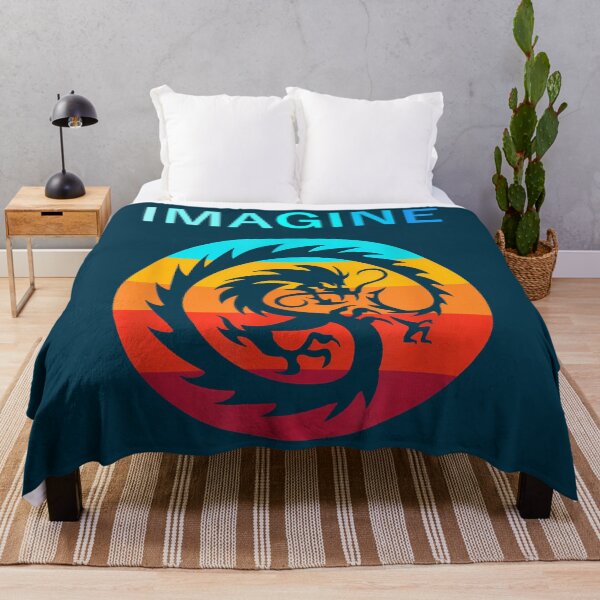 Item preview, CopyImagine Fantasy Dragon Retro Tribal designed and sold by fortrogabbi.