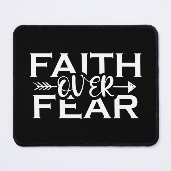 Item preview, Faith Over Fear Christian Quote designed and sold by teeperfect.