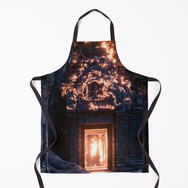 Item preview, Burning Temple Gate in Ancient Ruins designed and sold by NeoArvish.