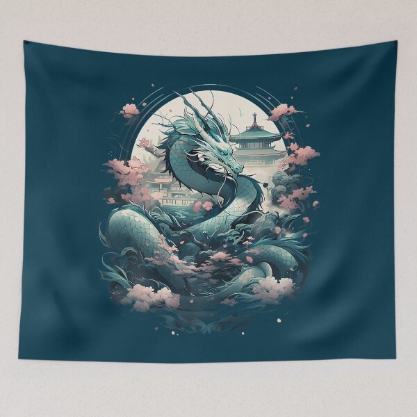 Item preview, Japanese Aesthetic Dragon Japanese Art Japan Tattoo   designed and sold by fortrogabbi.