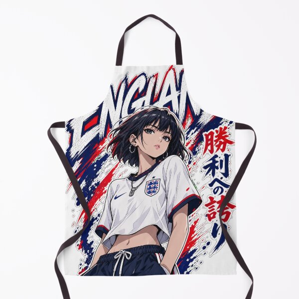 Item preview, Fierce England Anime Soccer Girl - World Cup 2026 designed and sold by Senpai Syndicate.