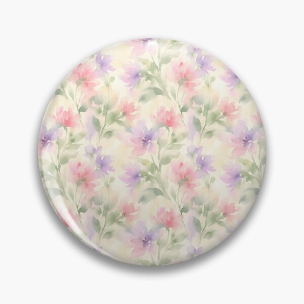 Item preview, Delicate Watercolor Floral Seamless Pattern designed and sold by SplashTastic.