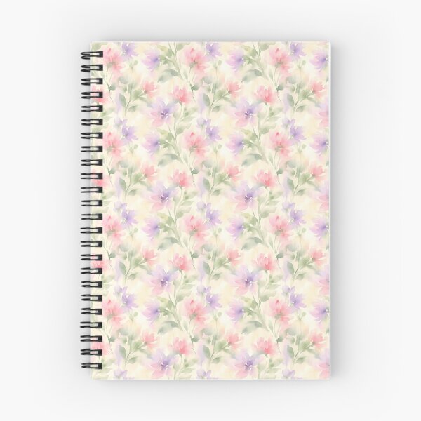 Item preview, Delicate Watercolor Floral Seamless Pattern designed and sold by SplashTastic.