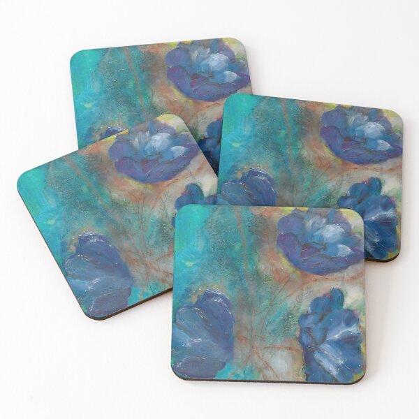 Item preview, Blue Bloom Trio designed and sold by ShonaCallumArt.