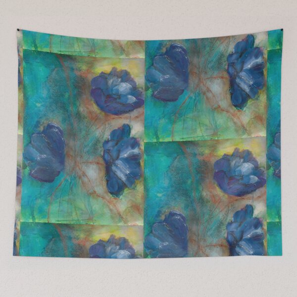 Item preview, Blue Bloom Trio designed and sold by ShonaCallumArt.