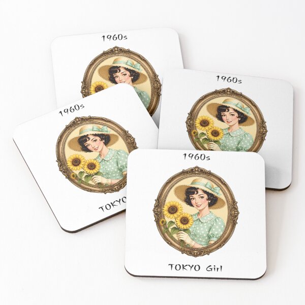Item preview, 1960s TOKYO Girl – Sunflower designed and sold by Japan Design Villa725.