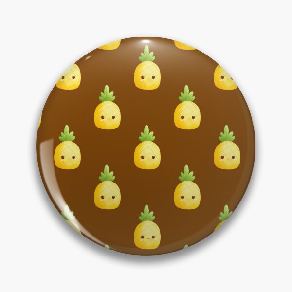Item preview, Kawaii Pineapple Pattern Notebook | Cute Cartoon Fruit designed and sold by FestivityFinds.