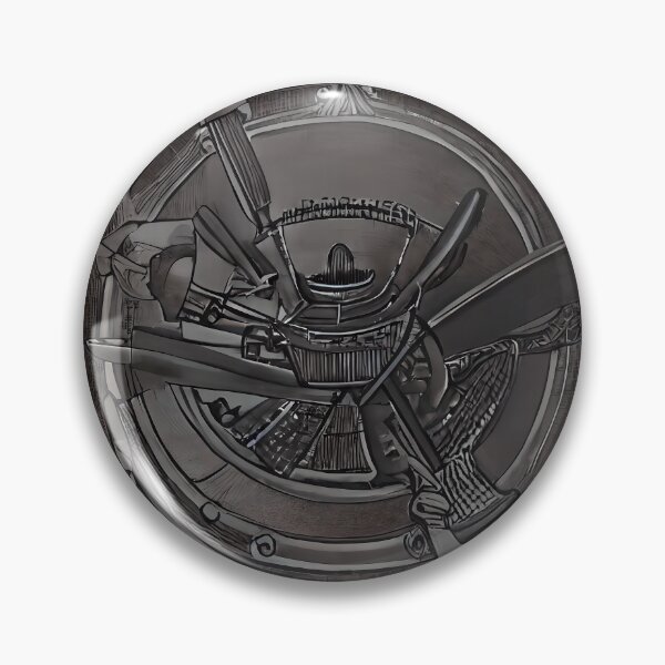 Item preview, Dark Armory Tunnel Crossed Blades Celtic Frame Biomechanical Surreal Abstract Art designed and sold by YugenWorkshop.
