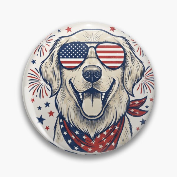 Item preview, Paws and Stripes Forever Dog T-Shirt & Sticker – Funny Patriotic USA Flag Puppy Independence Day Gift for Dog Lovers designed and sold by ZyxDes.