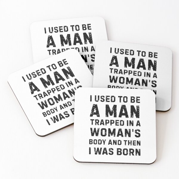 Item preview, Funny Man Trapped in Woman's Body meme gift designed and sold by Amzkao.