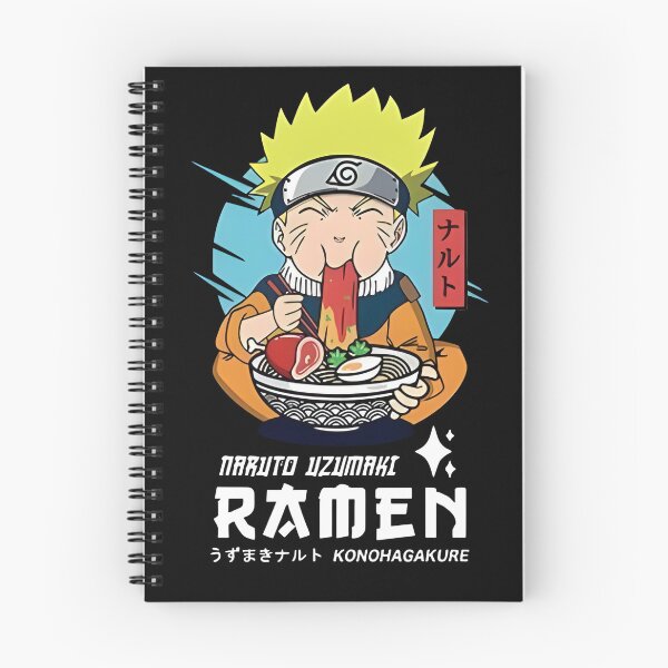 Artikelvorschau, Naruto isst Ramen entworfen und verkauft von altimento.