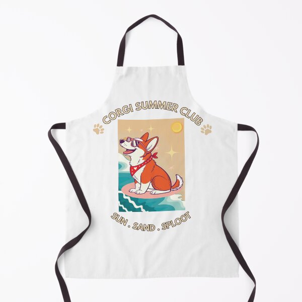Item preview, Corgi Summer Club – Sun Sand Sploot Cute Beach Corgi Dog Lover T-Shirt designed and sold by jananinaveen.