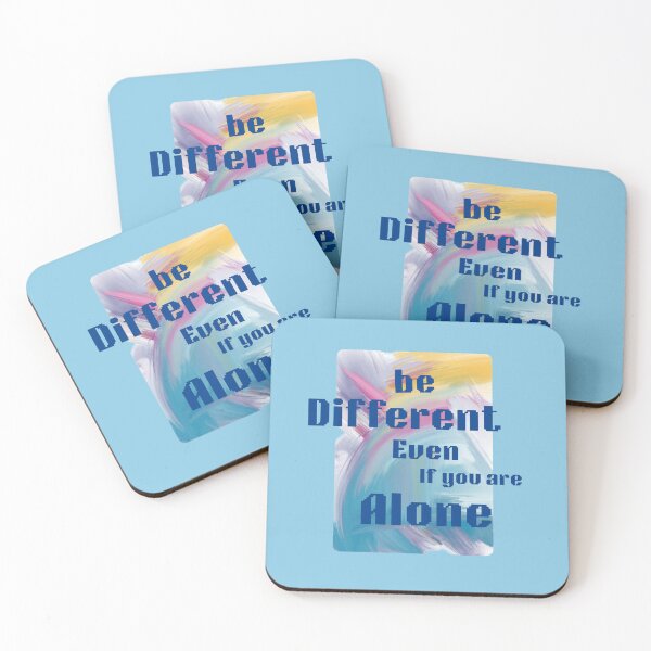 Item preview, Be Different Even If You Are Alone Motivational Art designed and sold by SeJaa.