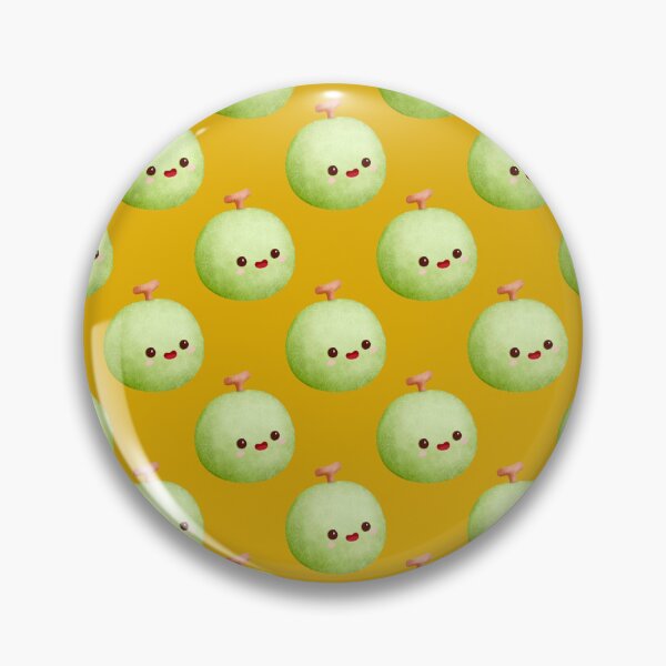 Item preview, Cute Kawaii Muskmelon Pattern Notebook – Watercolor Melon Fruit Design designed and sold by FestivityFinds.