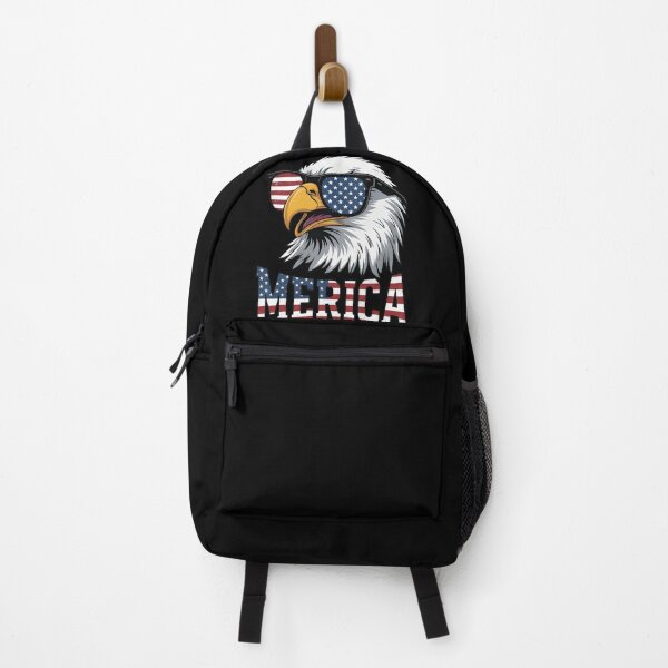 Item preview, Patriotic Eagle Merica Graphic Tee & Sticker designed and sold by ZyxDes.