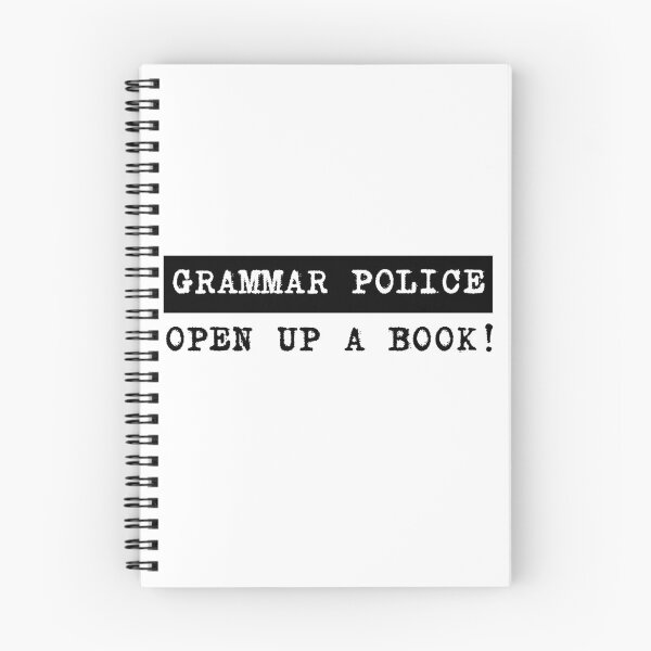 Item preview, Grammar Police Open Up A Book designed and sold by SantaLisaPier.