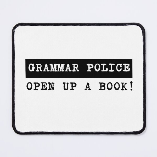 Item preview, Grammar Police Open Up A Book designed and sold by SantaLisaPier.