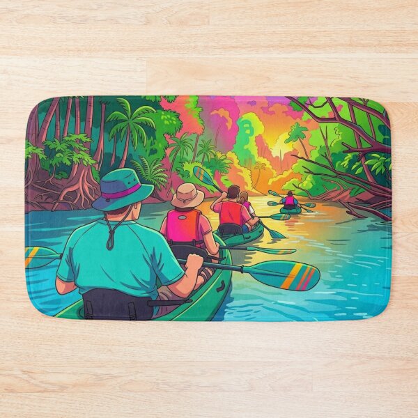 Item preview, Retro Adventure: Psych-Tropical River Trip designed and sold by BLUESKY11a.