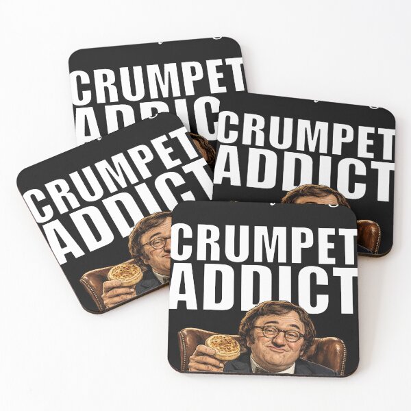 Item preview, It’s Not Easy Being a Crumpet Addict designed and sold by halibutgoatramb.