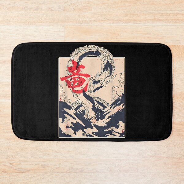 Item preview, Japanese Aesthetic Dragon Symbol Kanji Japan Sea   designed and sold by aralenad1.
