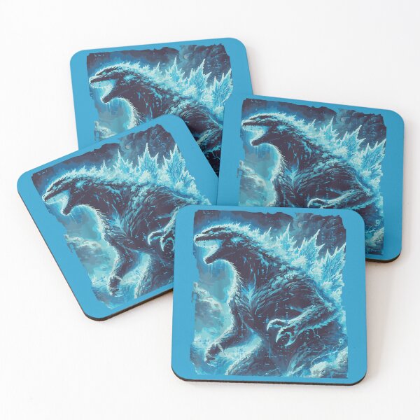 Item preview, Japanese Blue Kaiju Monster Art Men Boys Kids Youth Teens   designed and sold by aralenad1.