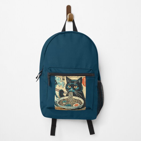 Item preview, Japanese Cat Ramen Great Wave Vintage Art Food Men Women Kid designed and sold by aralenad1.