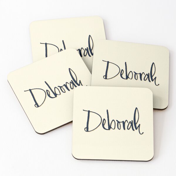 Item preview, DEBORAH personalized type design designed and sold by CharlottePlaceArt.