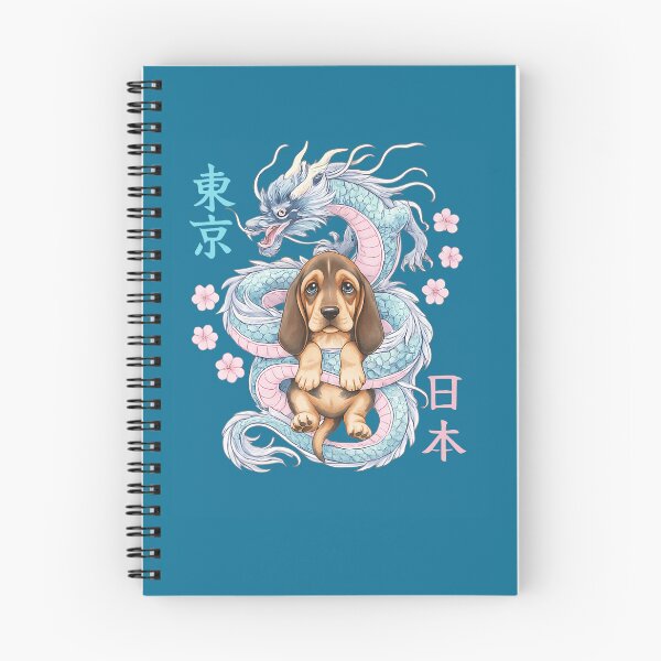 Item preview, Japanese Dragon Kawaii Bloodhound Cute Pastel Anime Lover   designed and sold by aralenad1.