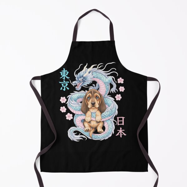 Item preview, Japanese Dragon Kawaii Bloodhound Cute Pastel Anime Lover designed and sold by aralenad1.
