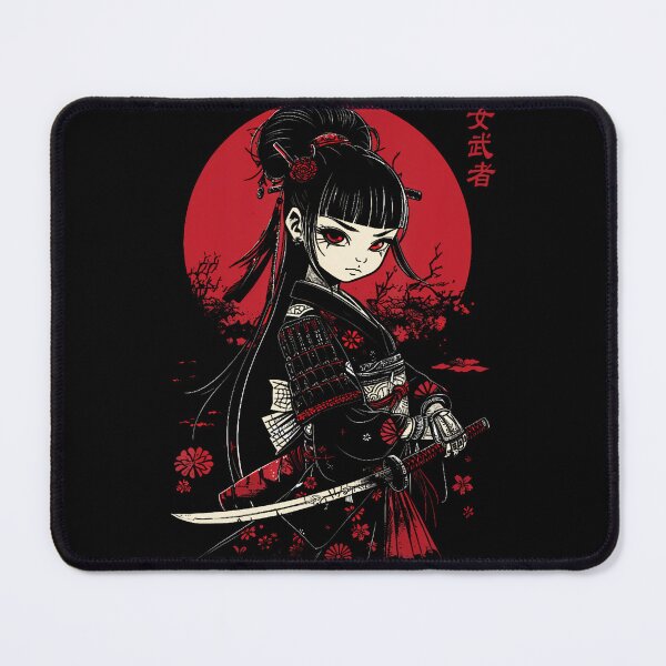 Item preview, Japanese Gothic Kawaii Anime Samurai Cat Mom Woman Girls designed and sold by aralenad1.