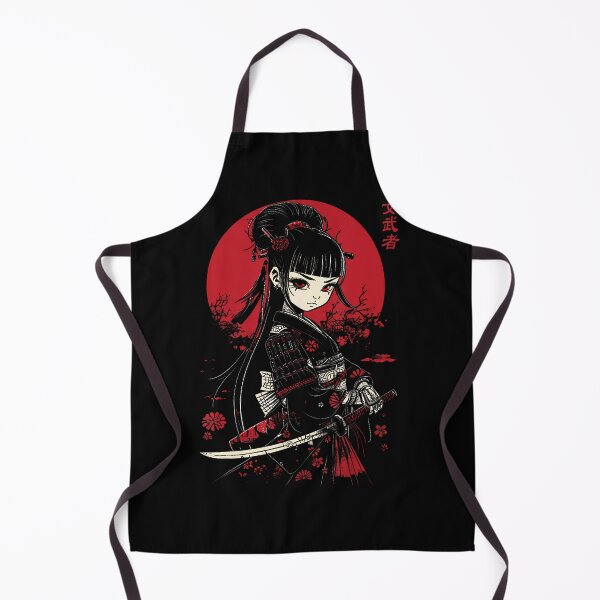 Item preview, Japanese Gothic Kawaii Anime Samurai Cat Mom Woman Girls designed and sold by aralenad1.