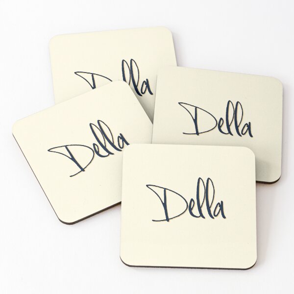 Item preview, DELLA personalized type design designed and sold by CharlottePlaceArt.