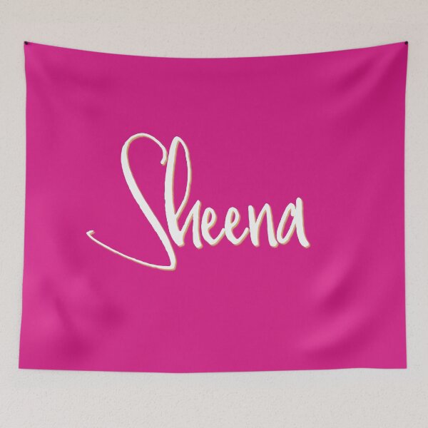 Item preview, SHEENA personalized type design designed and sold by CharlottePlaceArt.