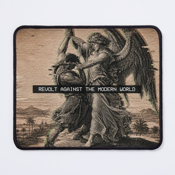 Item preview, Revolt Against The Modern World Glitch Angel designed and sold by MaxLevelMerch.