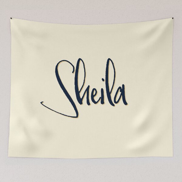 Item preview, SHEILA personalized type design designed and sold by CharlottePlaceArt.