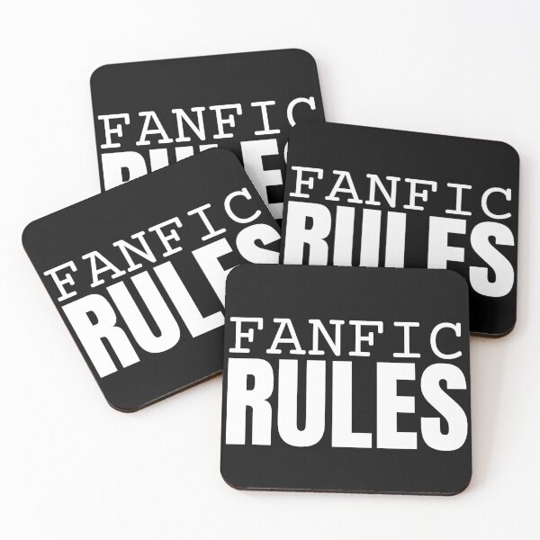 Item preview, Fanfic Rules (in White) designed and sold by HyperfixationStation.