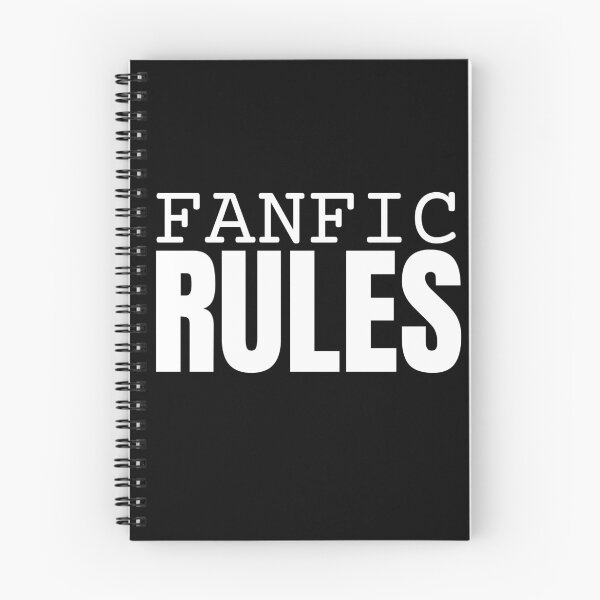 Item preview, Fanfic Rules (in White) designed and sold by HyperfixationStation.