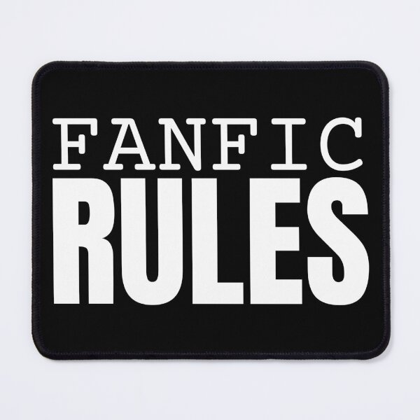 Item preview, Fanfic Rules (in White) designed and sold by HyperfixationStation.