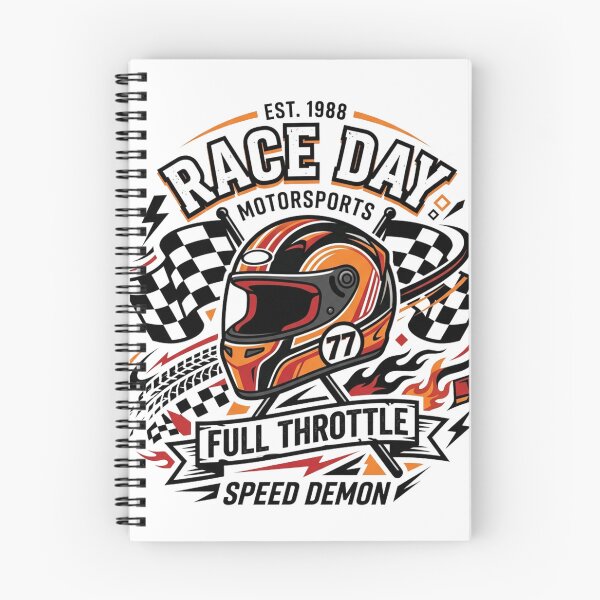 Item preview, Race Day Full Throttle Helmet Badge designed and sold by misbahsiro.
