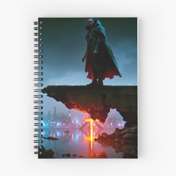 Item preview, Cloaked Wanderer at the Crumbling Edge designed and sold by NeoArvish.