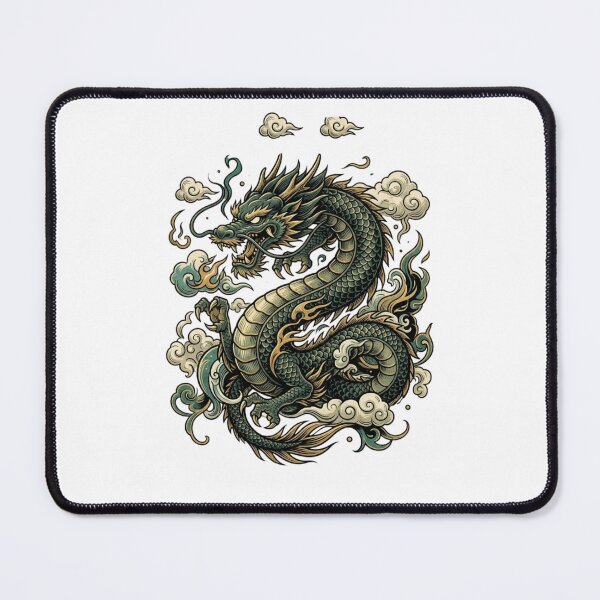 Item preview, Copy of Japanese Dragon Power with Cherry Blossom Illustration designed and sold by Ahmedsyde.