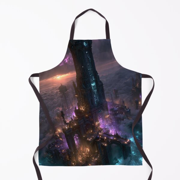 Item preview, Ancient Lighthouse Floating Above the Clouds designed and sold by NeoArvish.