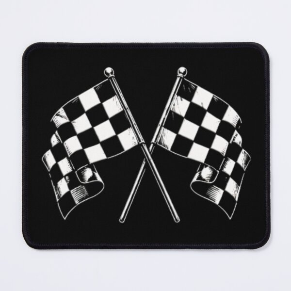 Item preview, Crossed Checkered Flags Graphic | Classic Racing Motorsport Design designed and sold by Jt41.