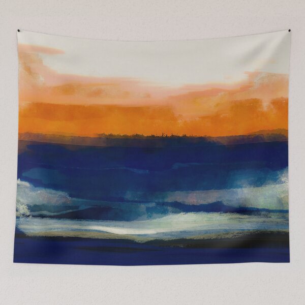 Item preview, Santorini Sunset Coast designed and sold by Artpiphany.